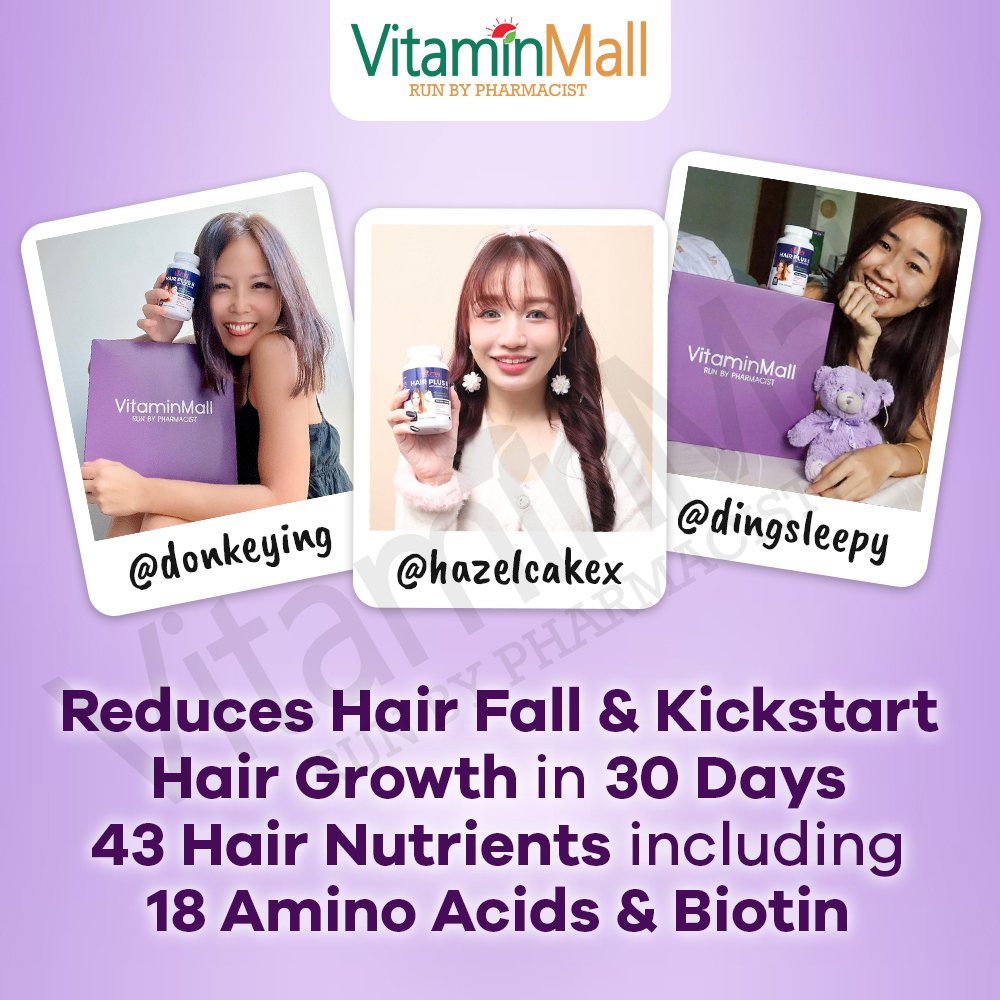 Hair Plus II with Amino Acids Hair Growth Supplement, Stop Hair Loss